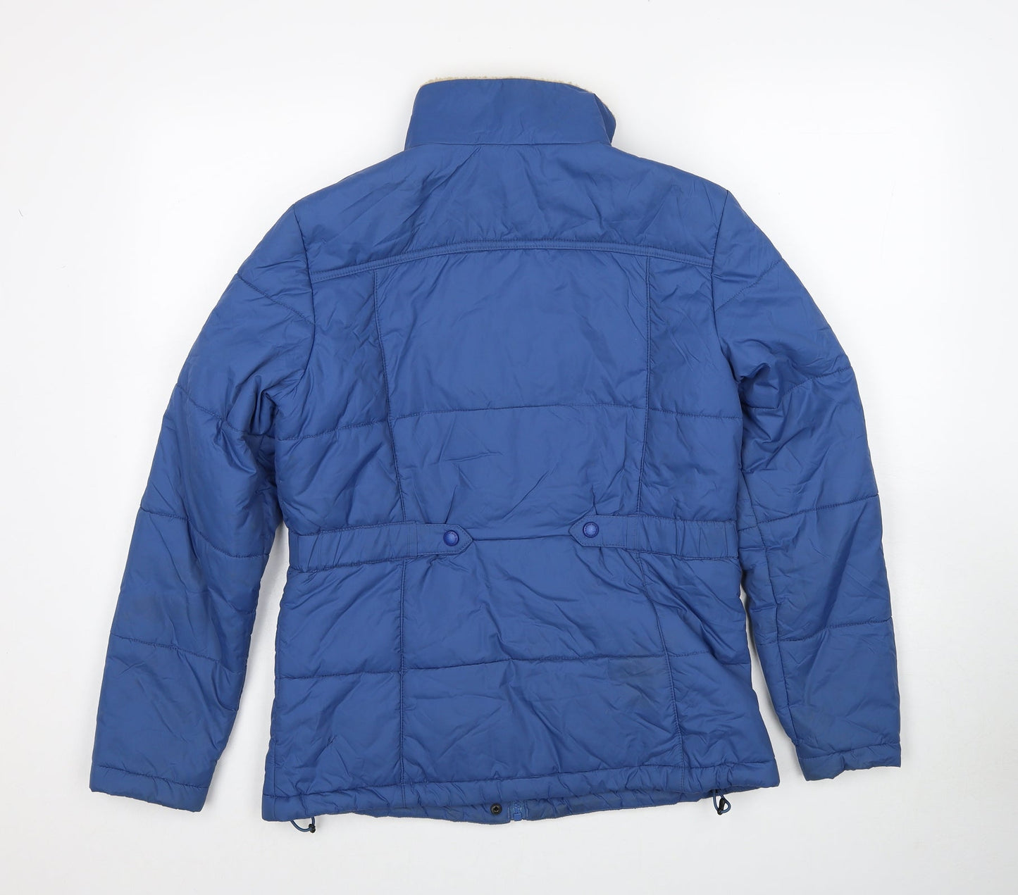 Lands' End Womens Blue Windbreaker Jacket Size 6 Zip