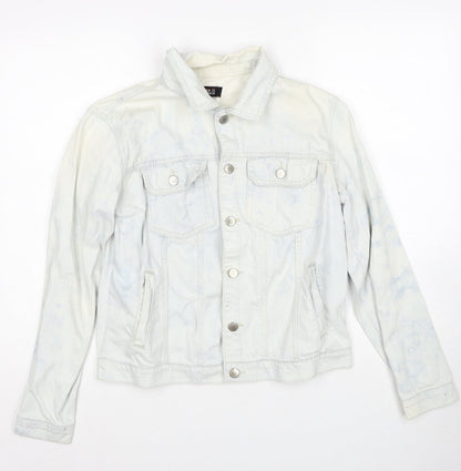 Forever 21 Womens Beige Jacket Size S Button