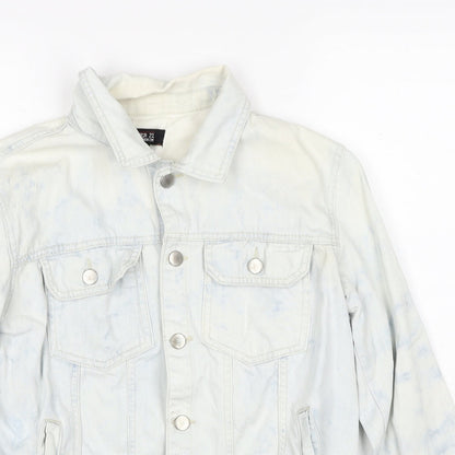 Forever 21 Womens Beige Jacket Size S Button