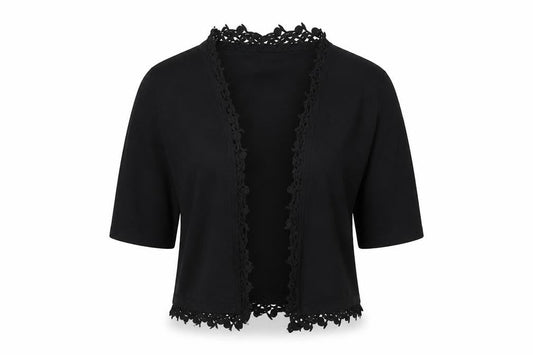 Peacocks Womens Black V-Neck Polyester Cardigan Jumper Size 10