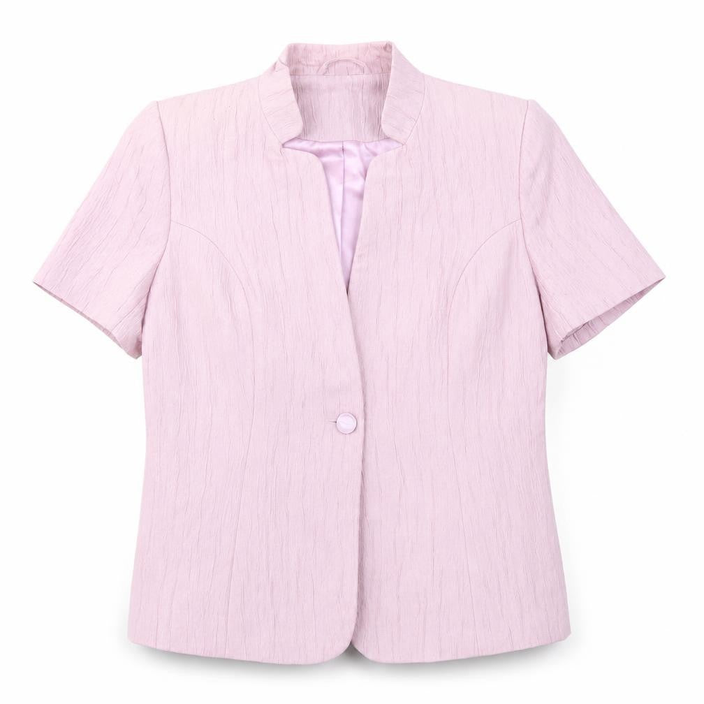 Anna Rose Womens Purple Jacket Blazer Size 14 Button