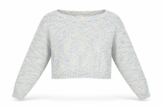 Miss Selfridge Womens Blue Boat Neck Acrylic Pullover Jumper Size 12
