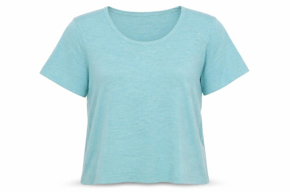 Marks & Spencer Womens Green Round Neck Acrylic Pullover Jumper Size 12