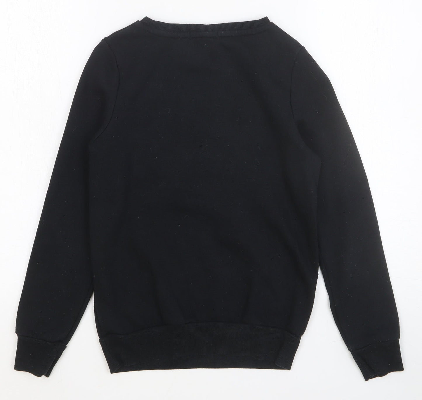 Primark Boys Black Cotton Pullover Sweatshirt Size 11-12 Years Pullover - BFF