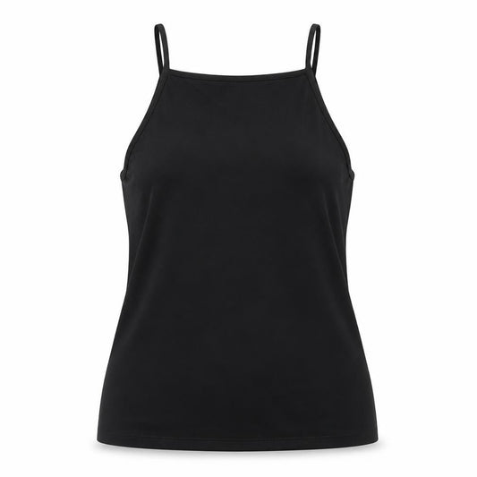 ASOS Womens Black Polyester Basic Tank Size 10 V-Neck