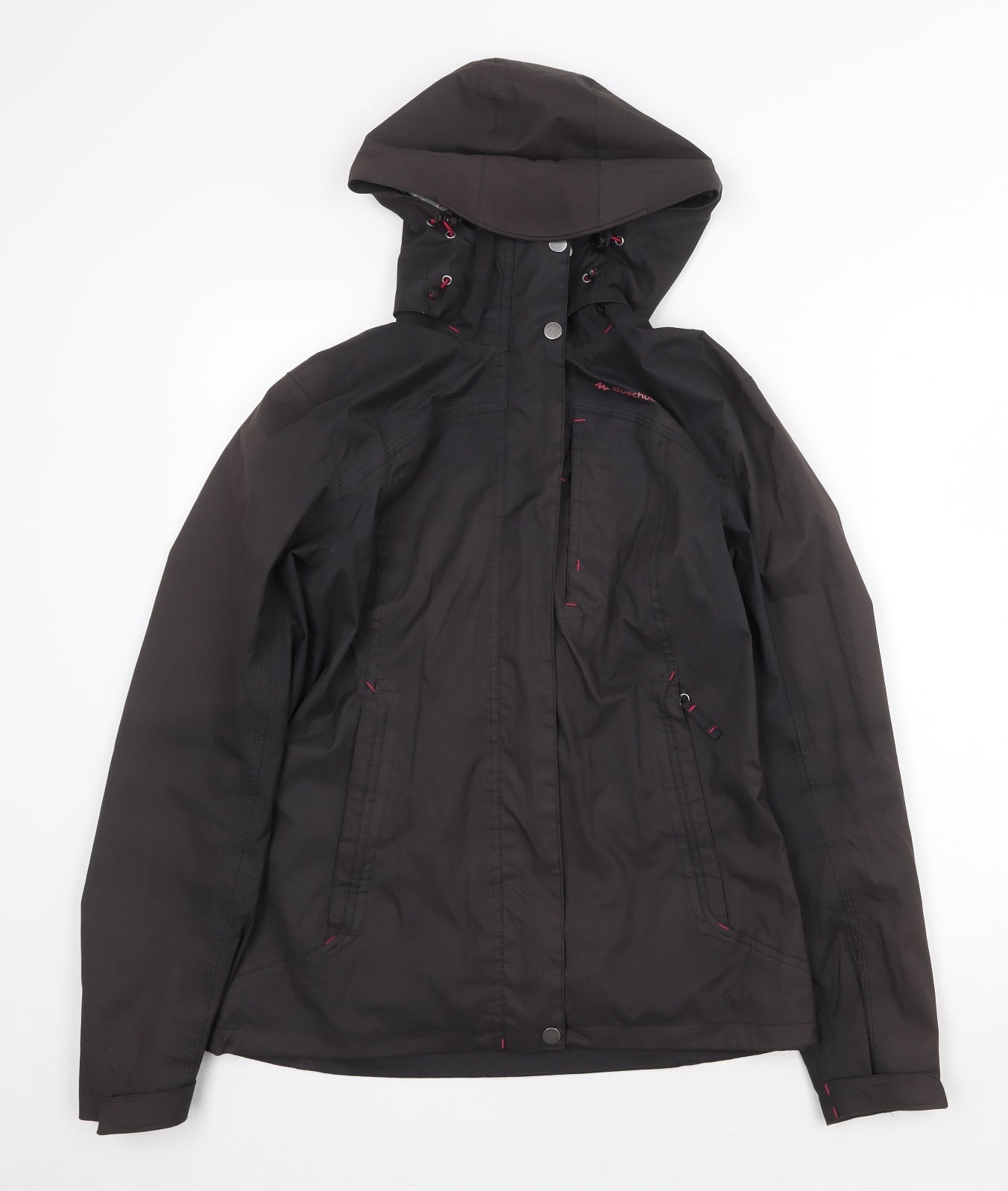 Oxylane Womens Grey Jacket Size S Zip