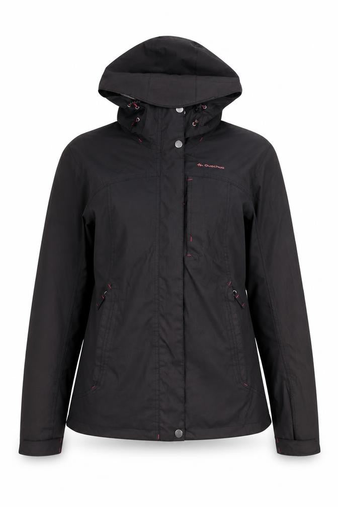 Oxylane Womens Grey Jacket Size S Zip