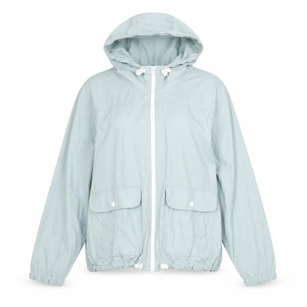 George Womens Grey Jacket Size M Zip