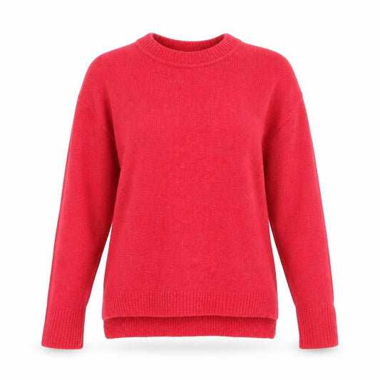 Dorothy Perkins Womens Pink Round Neck Acrylic Pullover Jumper Size 8