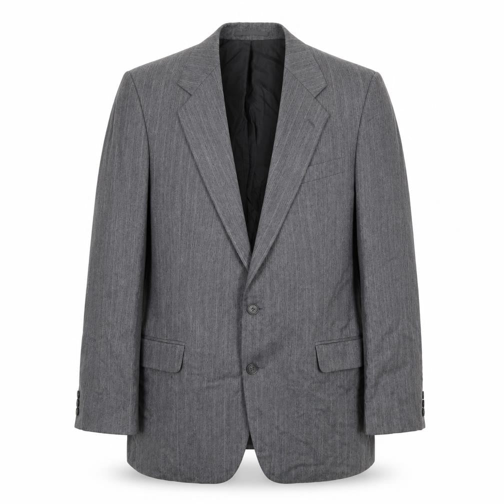 Marks & Spencer Mens Grey Polyester Jacket Suit Jacket Size 40 Regular