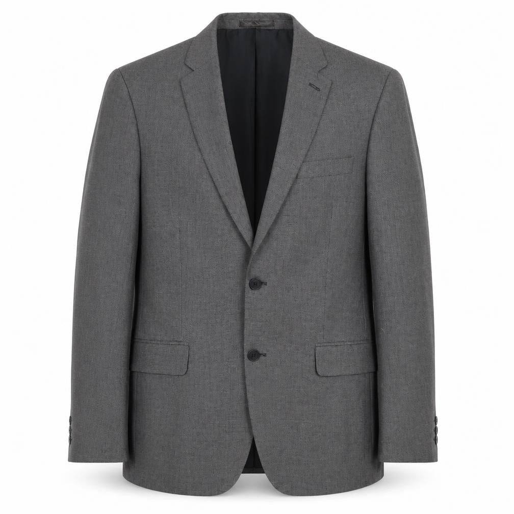 Scott & Taylor Mens Grey Polyester Jacket Suit Jacket Size 40 Regular
