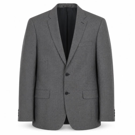 Scott & Taylor Mens Grey Polyester Jacket Suit Jacket Size 40 Regular