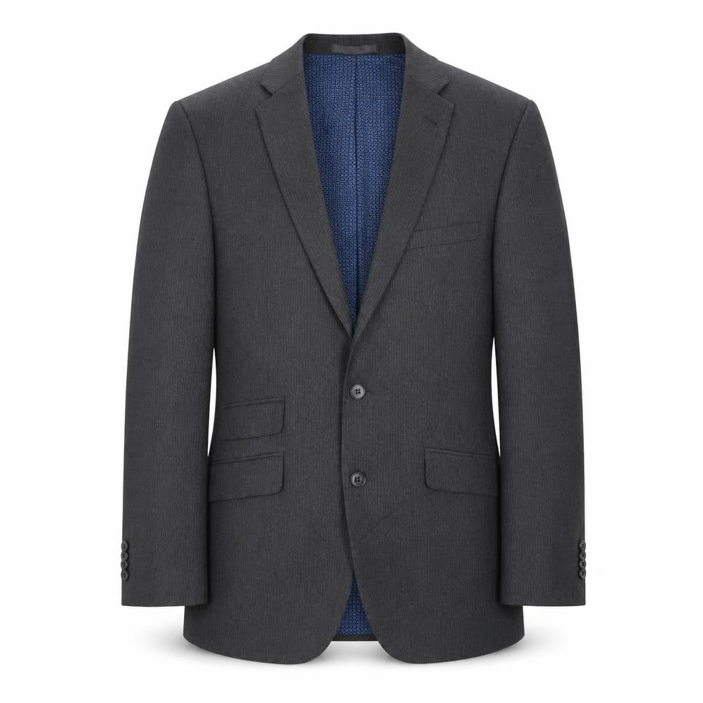 Taylor & Wright Mens Grey Polyester Jacket Suit Jacket Size 38 Regular