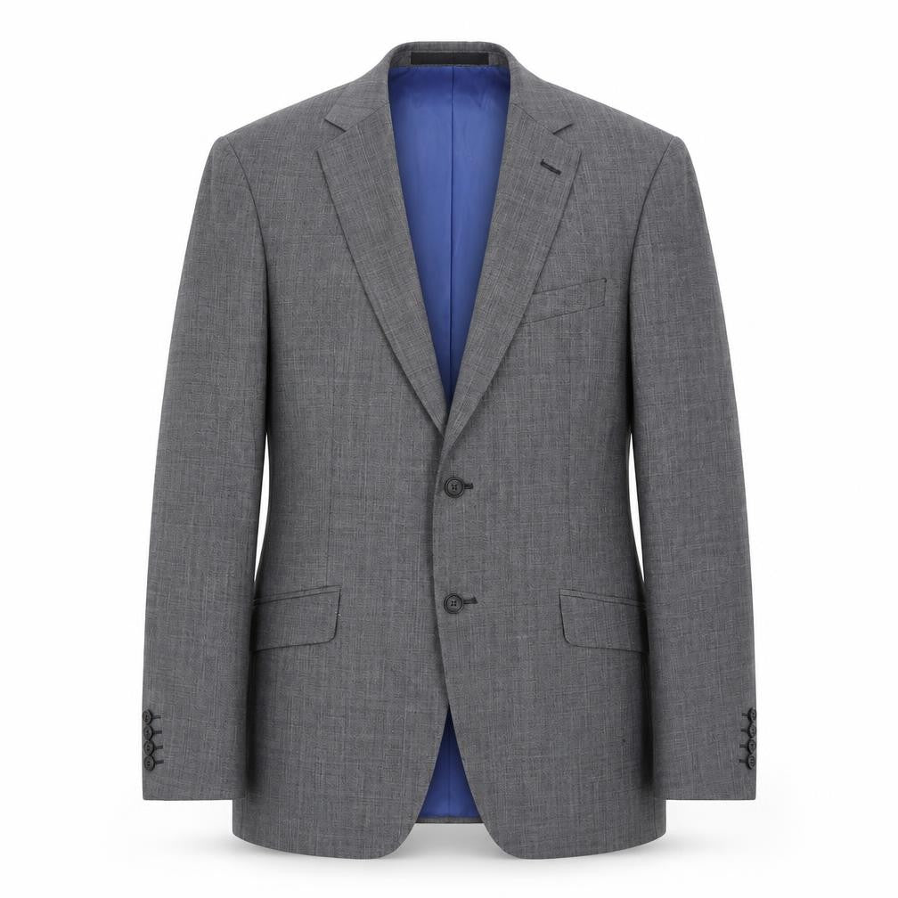 Marks & Spencer Mens Grey Wool Jacket Suit Jacket Size 38 Regular