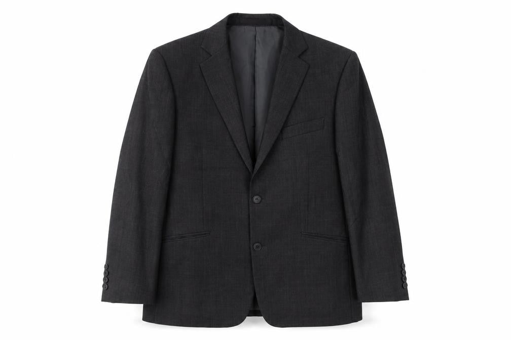 Marks & Spencer Mens Grey Polyester Jacket Suit Jacket Size 40 Regular