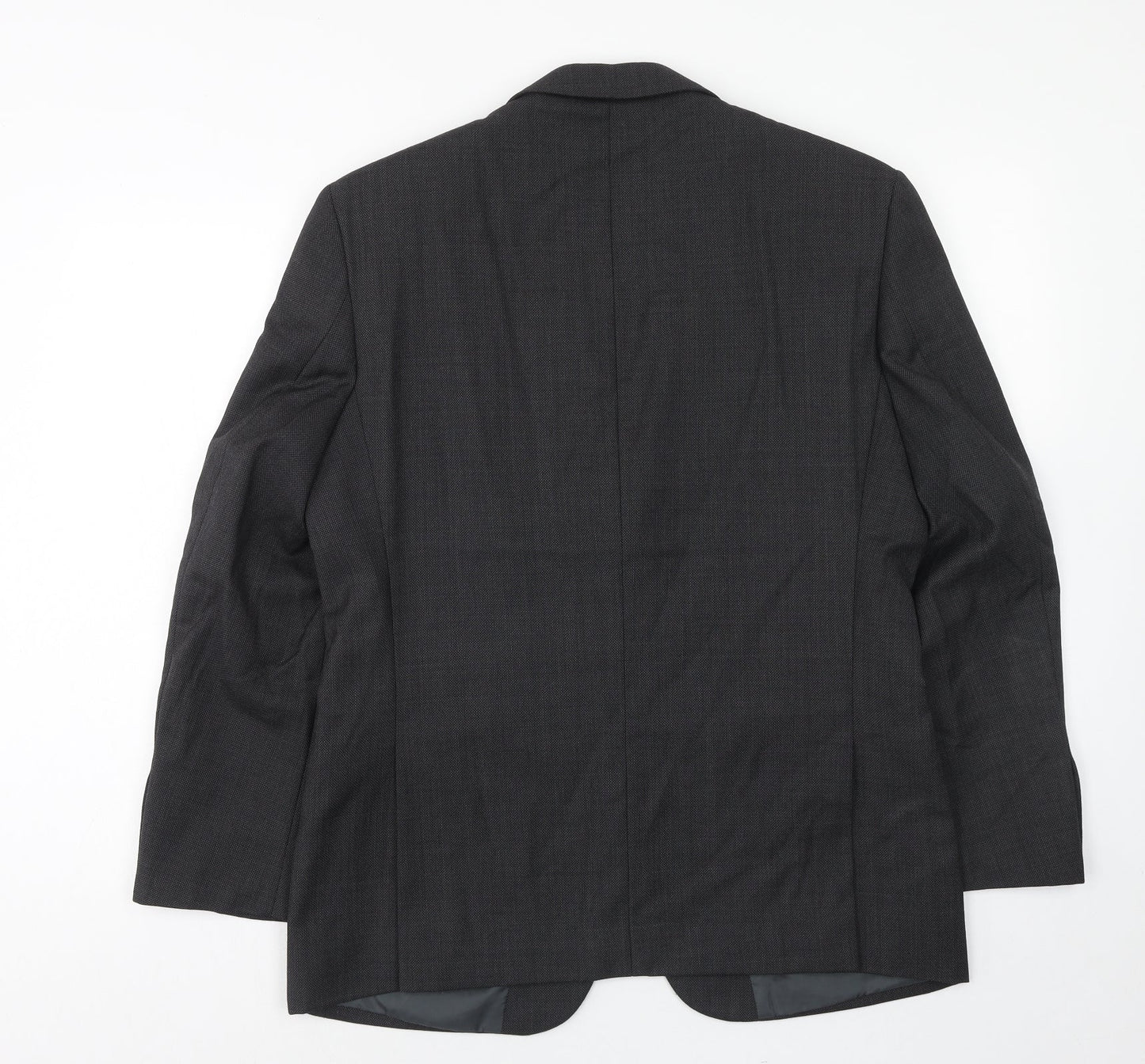 Marks and Spencer Mens Grey Polyester Jacket Suit Jacket Size 40 Regular