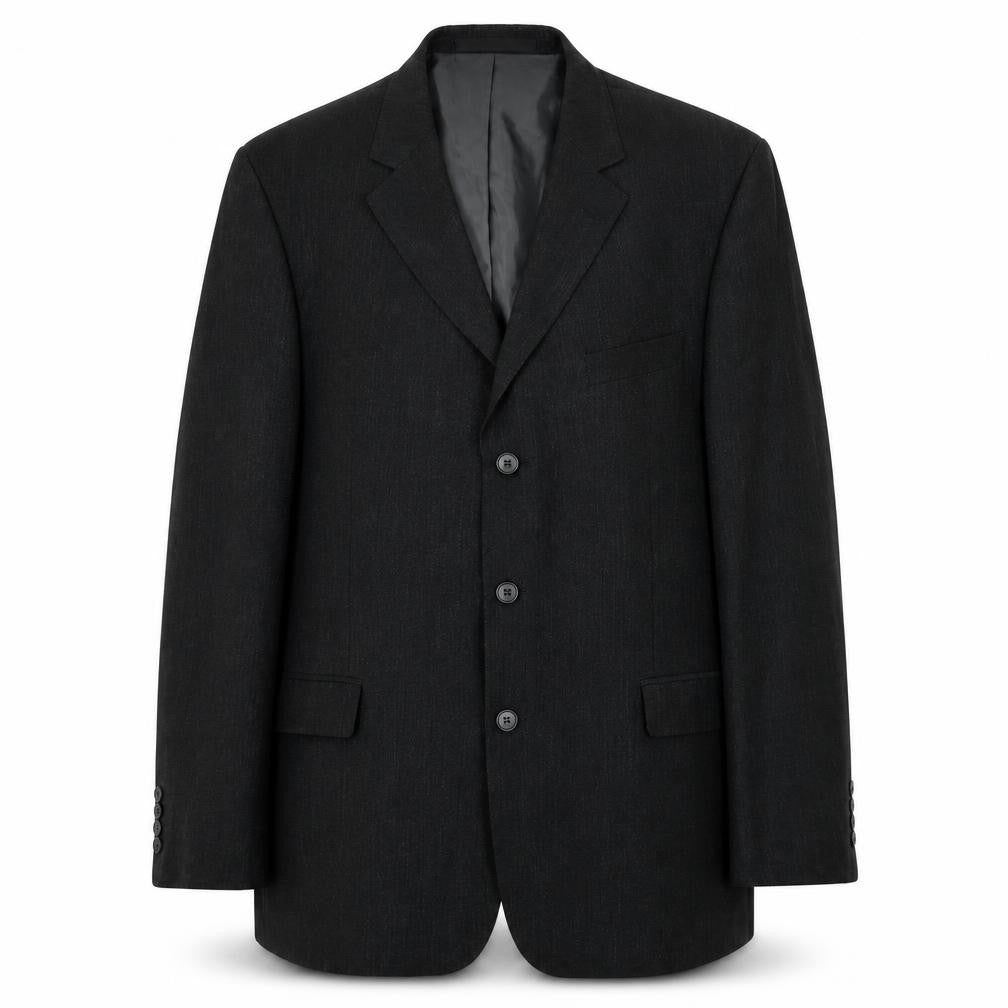 Marks & Spencer Mens Grey Polyester Jacket Suit Jacket Size 42 Regular