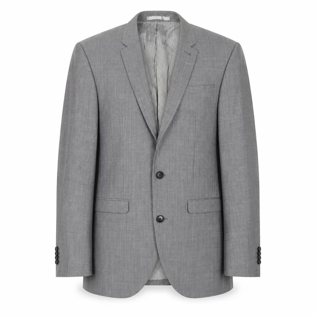 NEXT Mens Grey Wool Jacket Suit Jacket Size 38 Regular