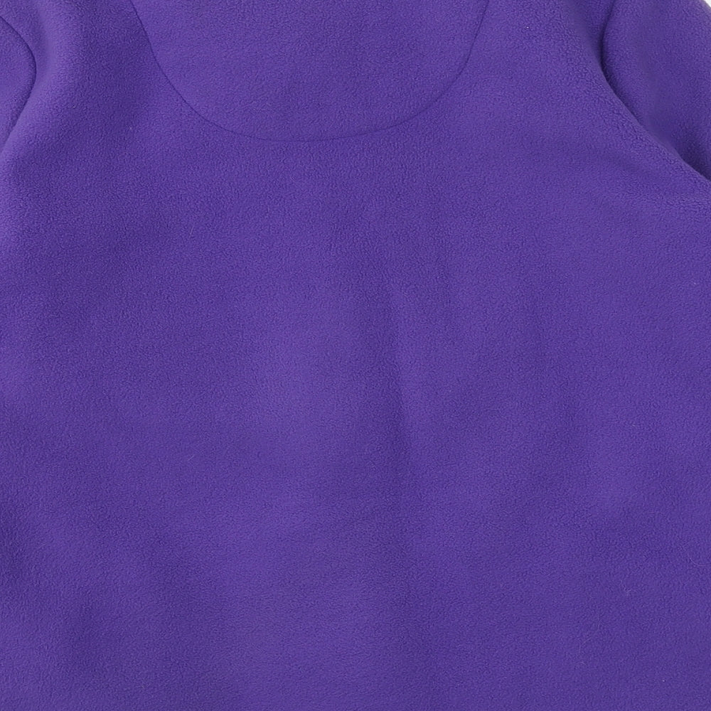 Marks & Spencer Womens Purple Jacket Size 12 Zip