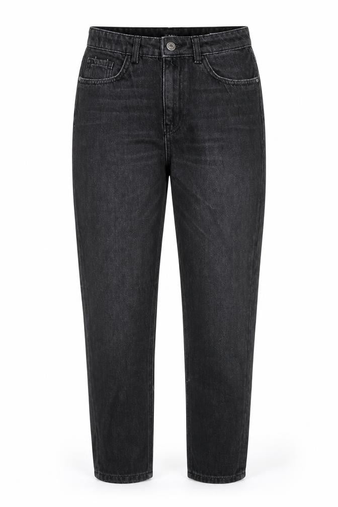 Only Womens Black Cotton Tapered Jeans Size 26 in L30 in Regular Zip