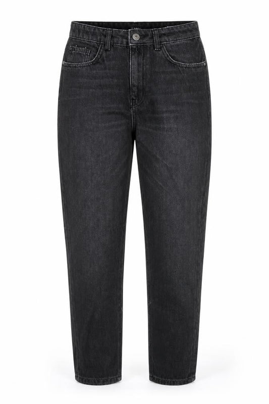 Only Womens Black Cotton Tapered Jeans Size 26 in L30 in Regular Zip