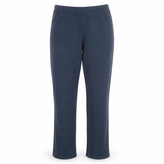 Casual Wear Womens Blue Striped Polyamide Trousers Size 18 L30 in Regular