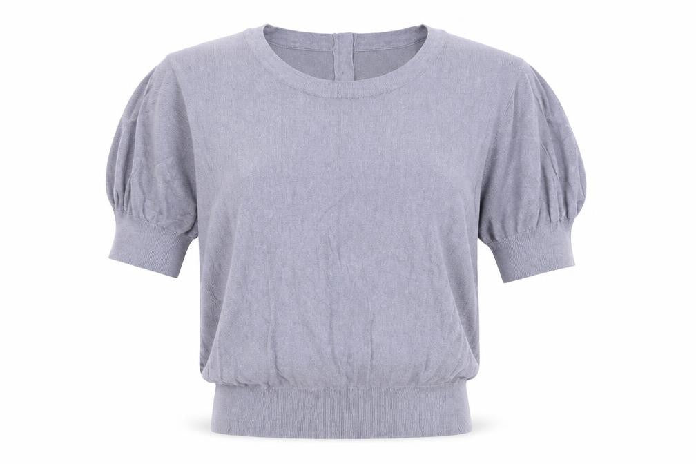NEXT Womens Grey Scoop Neck Viscose Pullover Jumper Size 8 Button