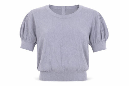 Next Womens Grey Scoop Neck Viscose Pullover Jumper Size 8 Button