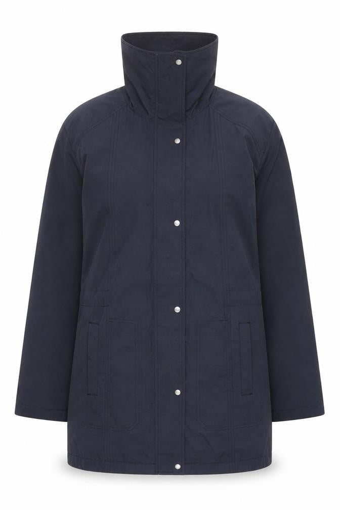 Klass Womens Blue Jacket Size S Zip