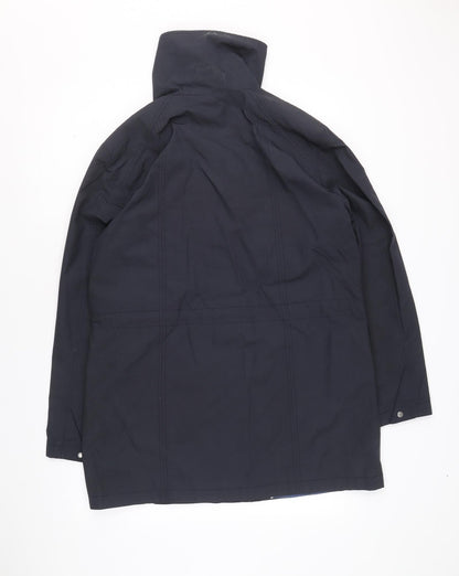 Klass Womens Blue Jacket Size S Zip