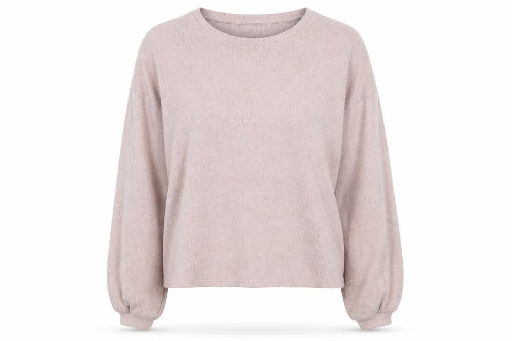 New Look Womens Pink Round Neck Polyester Pullover Jumper Size M