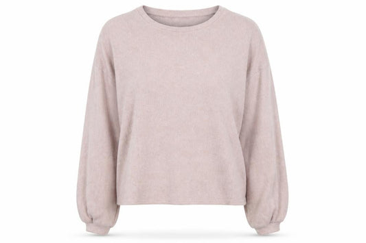New Look Womens Pink Round Neck Polyester Pullover Jumper Size M