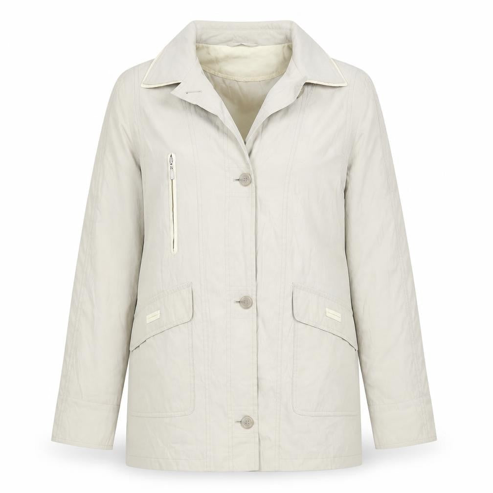Mackays Womens Beige Jacket Size S Button