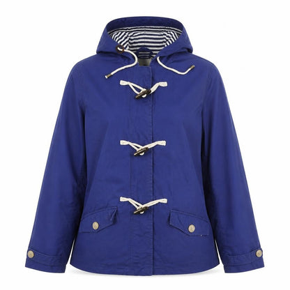 Tu Womens Blue Jacket Size 8 Snap