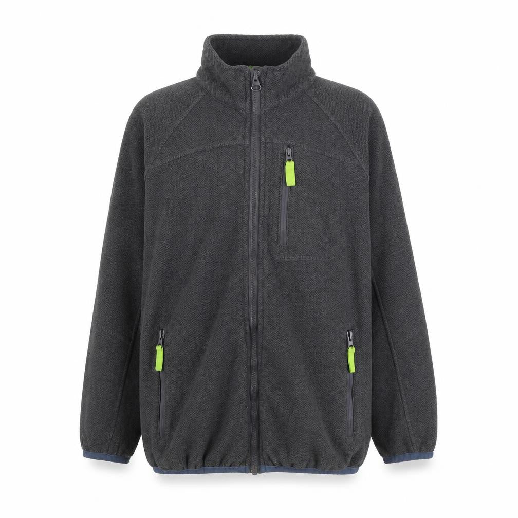 Crane Boys Grey Jacket Size 11-12 Years Zip