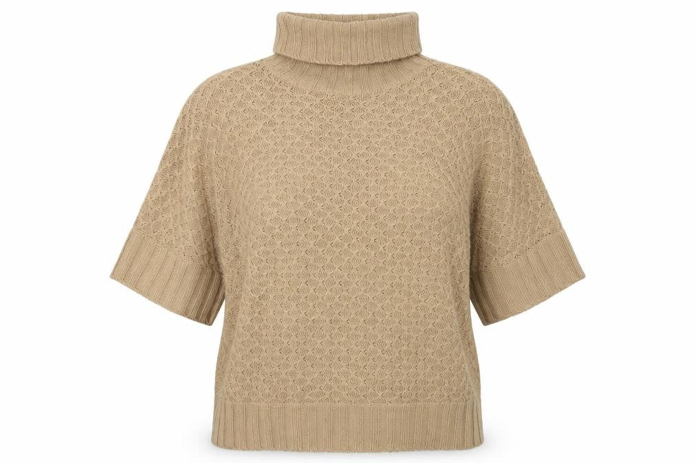 Atmosphere Womens Brown Roll Neck Acrylic Pullover Jumper Size M