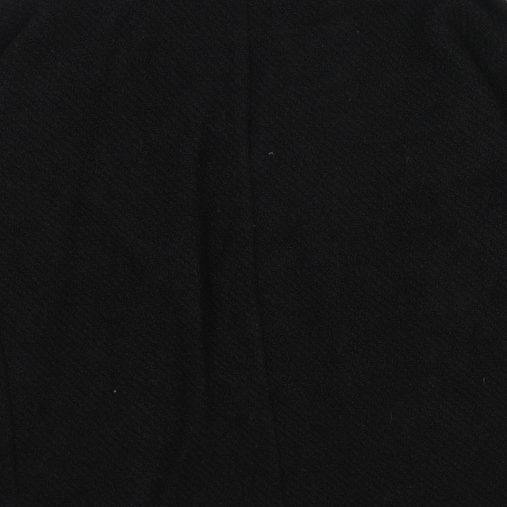 H&M Womens Black V-Neck Cotton Cardigan Jumper Size S