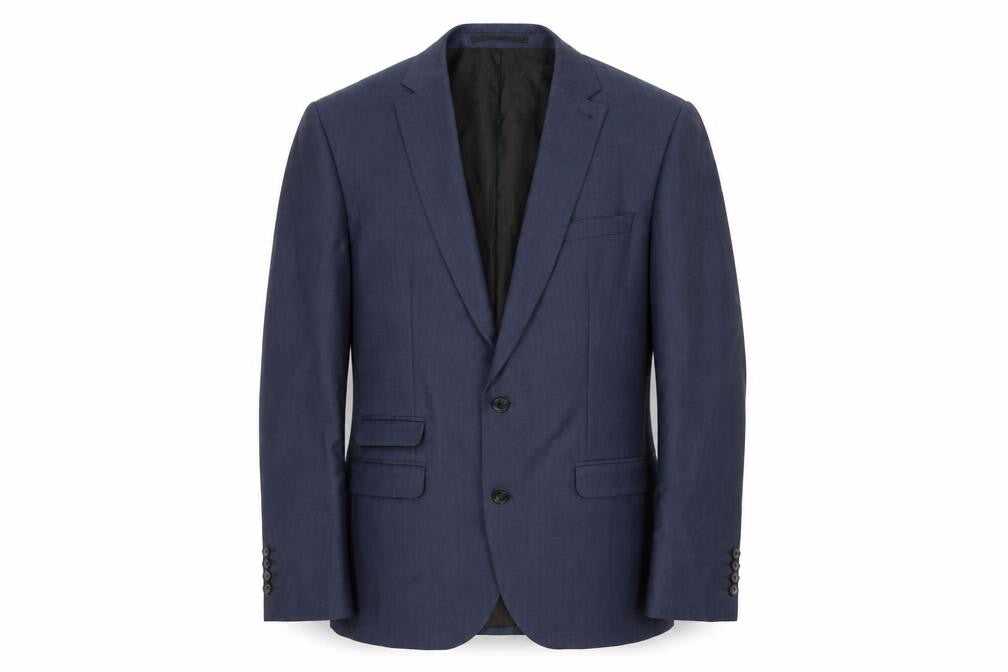 NEXT Mens Blue Cotton Jacket Suit Jacket Size 42 Regular