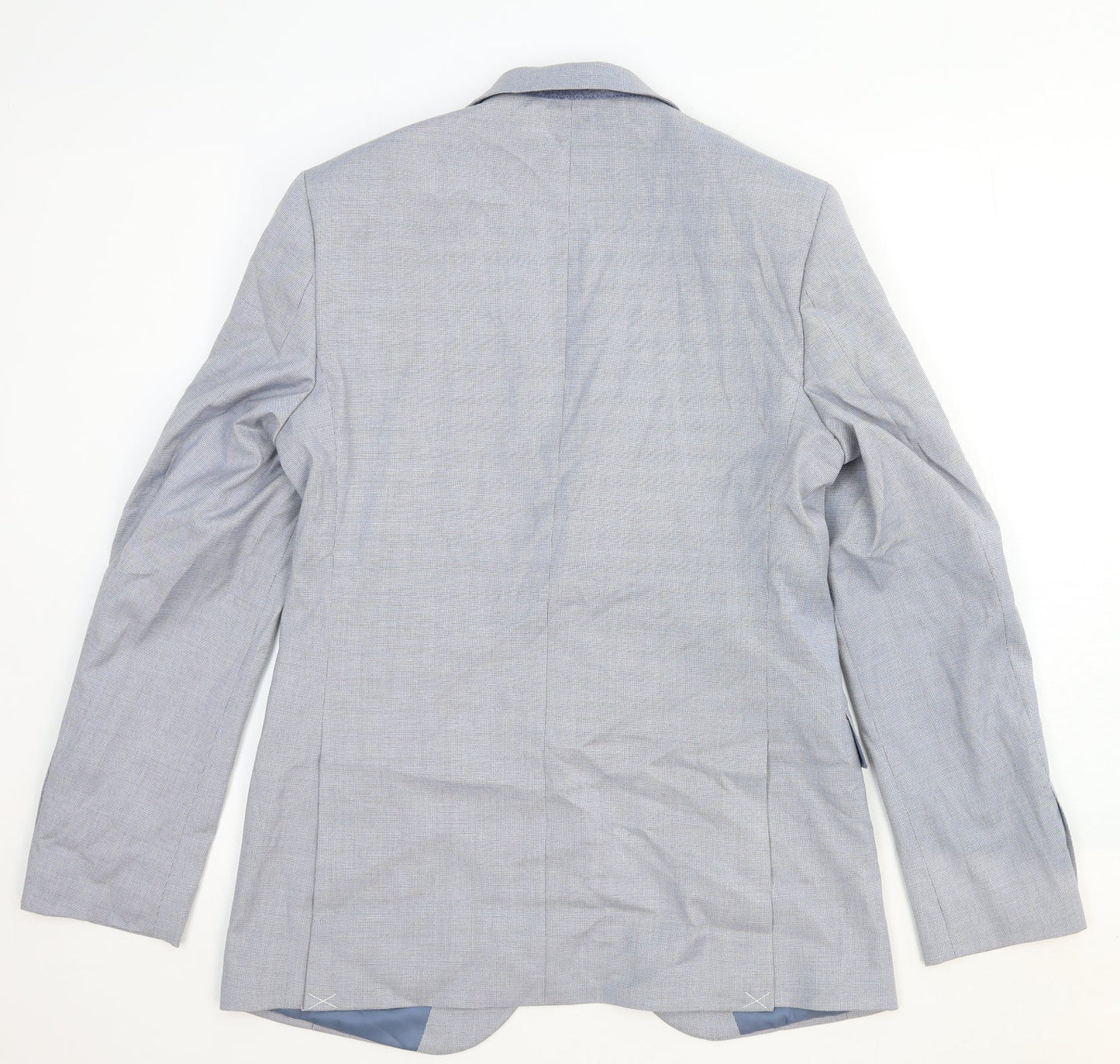 Garfield & Marks Womens Grey Cotton Jacket Blazer Size M