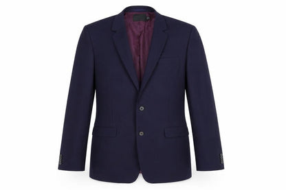 ASOS Mens Blue Cotton Jacket Suit Jacket Size 42 Regular