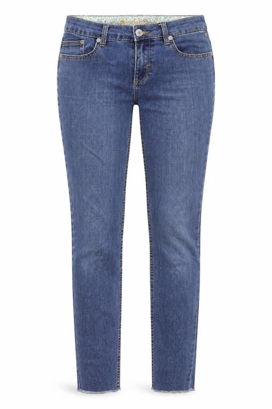 Clement Denim Womens Blue Cotton Skinny Jeans Size 29 in Regular Zip