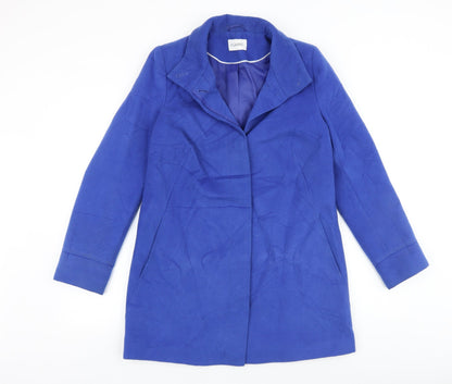 Marks & Spencer Womens Blue Jacket Size 8 Button