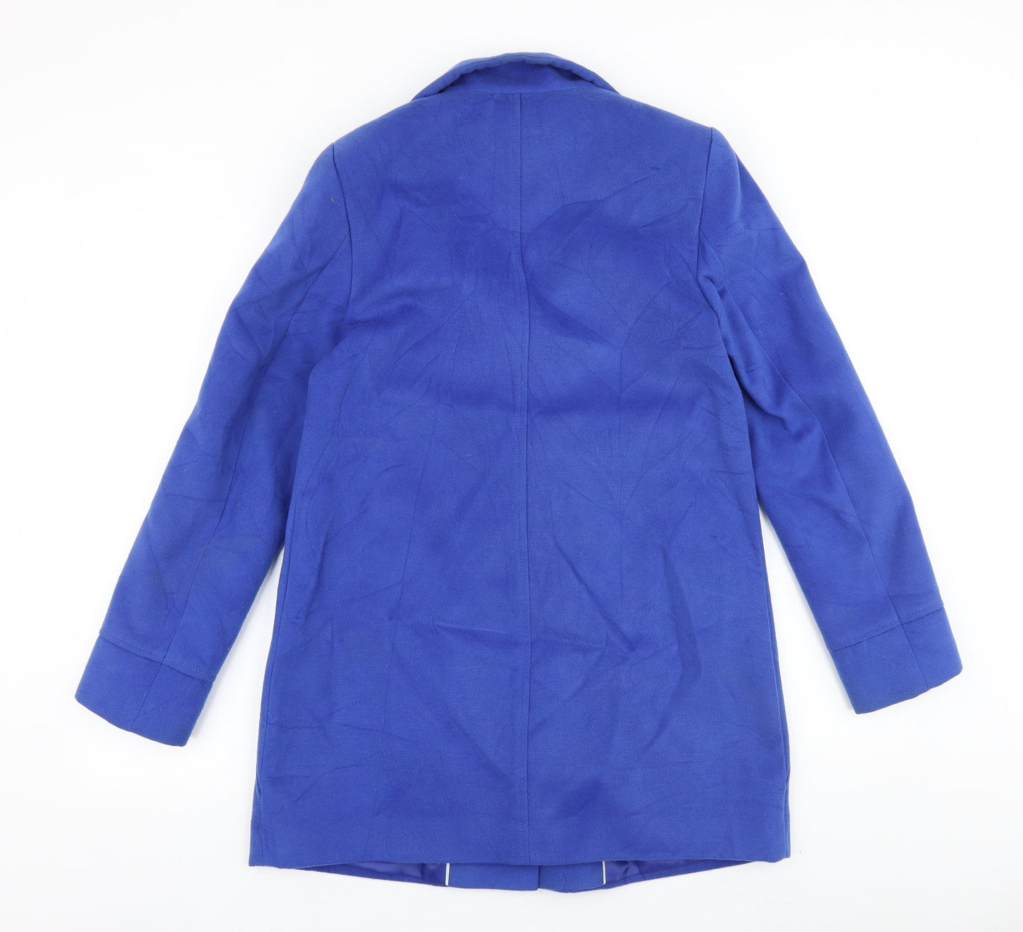 Marks and Spencer Womens Blue Jacket Size 8 Button