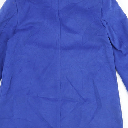 Marks & Spencer Womens Blue Jacket Size 8 Button