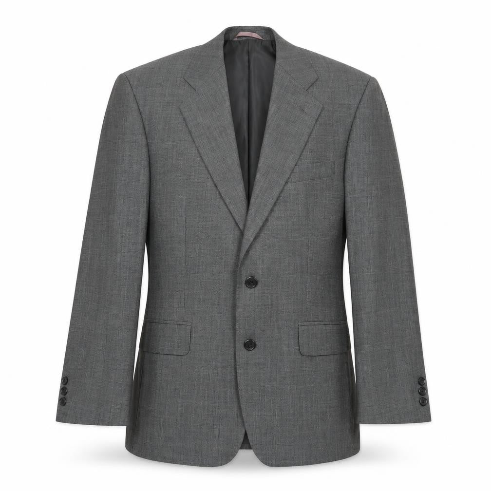 Chatsworth Mens Grey Wool Jacket Suit Jacket Size 40 Regular
