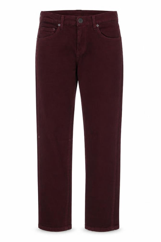 Dr. Denim Womens Red Cotton Straight Jeans Size 28 in Regular Zip