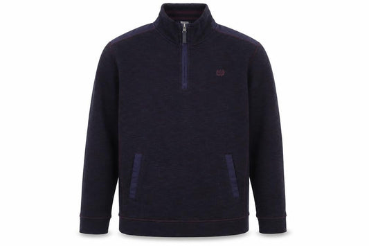 Easy Mens Blue Polyester Pullover Sweatshirt Size S