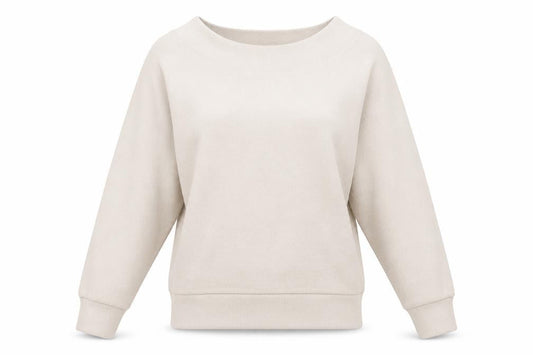 New Look Womens Beige Polyester Pullover Sweatshirt Size S Pullover