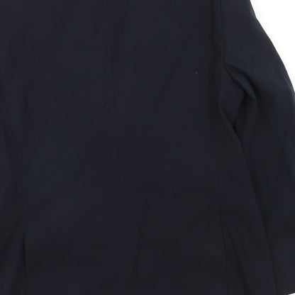 Park Avenue Mens Blue Wool Jacket Suit Jacket Size 36 Regular