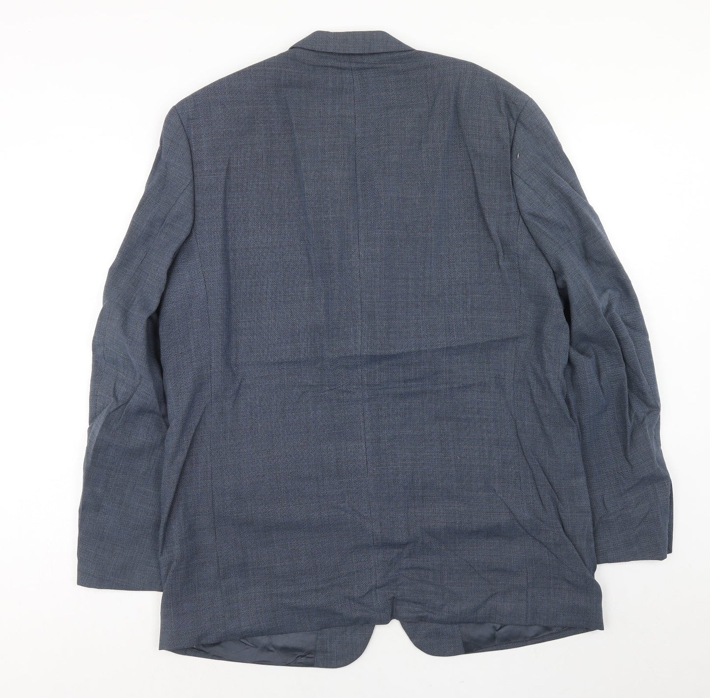 Ultimo Mens Blue Wool Jacket Suit Jacket Size 44 Regular